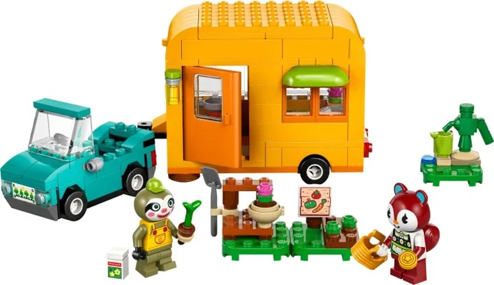 LEGO animal crossing 77054 Gerds Wohnwagen & Gärtnerei
