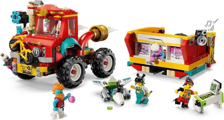 Vorschaubild 2 LEGO monkie kid 80055 Monkie Kids Power-Teamtruck
